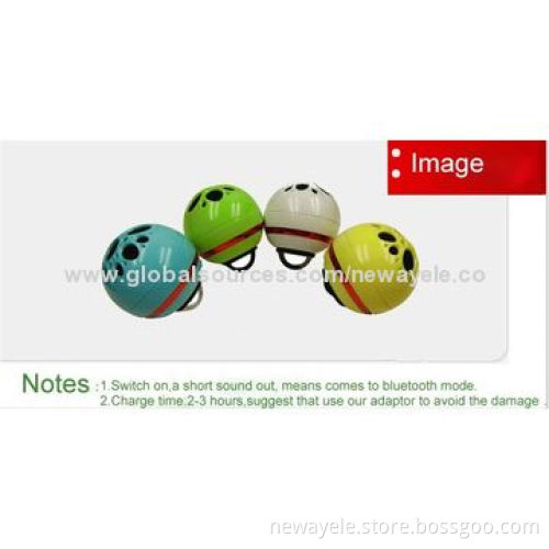 Portable mini colorful ball Bluetooth speaker